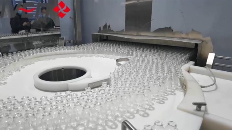 Vial Filling and Stoppering Machine