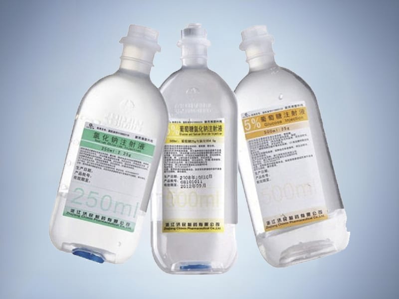 Plastic Bottle IV Solution Washing, Filling and Sealing Production Line