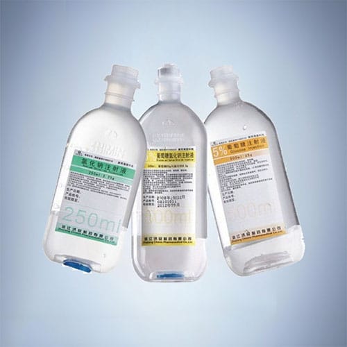 Plastic Bottle IV Solution Washing, Filling and Sealing Production Line